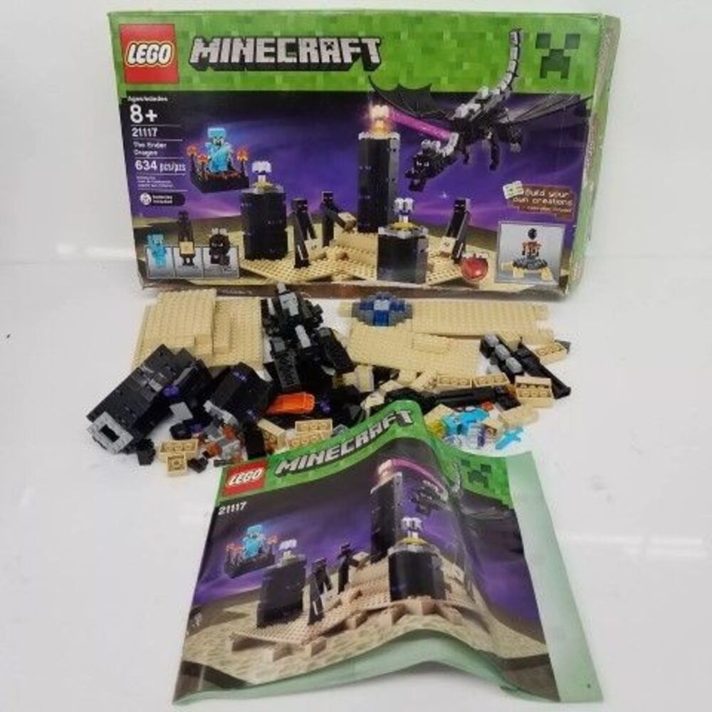 LEGO Minecraft The Ender Dragon Building Set 634 Pieces Age 8 Model 21117